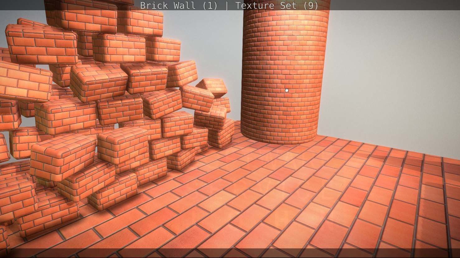 Brick Wall 1 - Texture Set 9 Texture_60