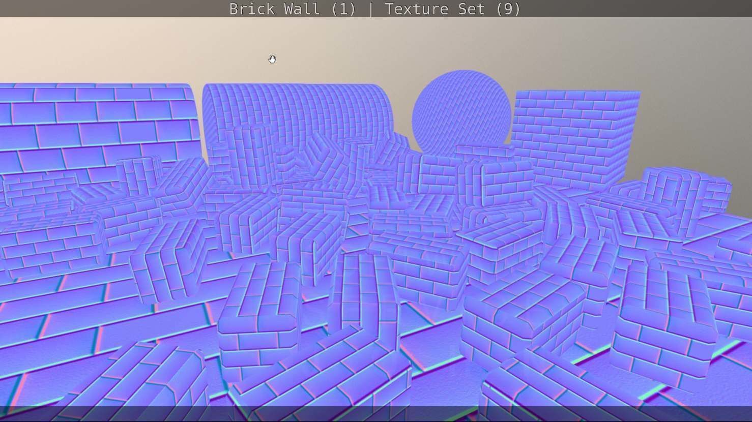 Brick Wall 1 - Texture Set 9 Texture_128