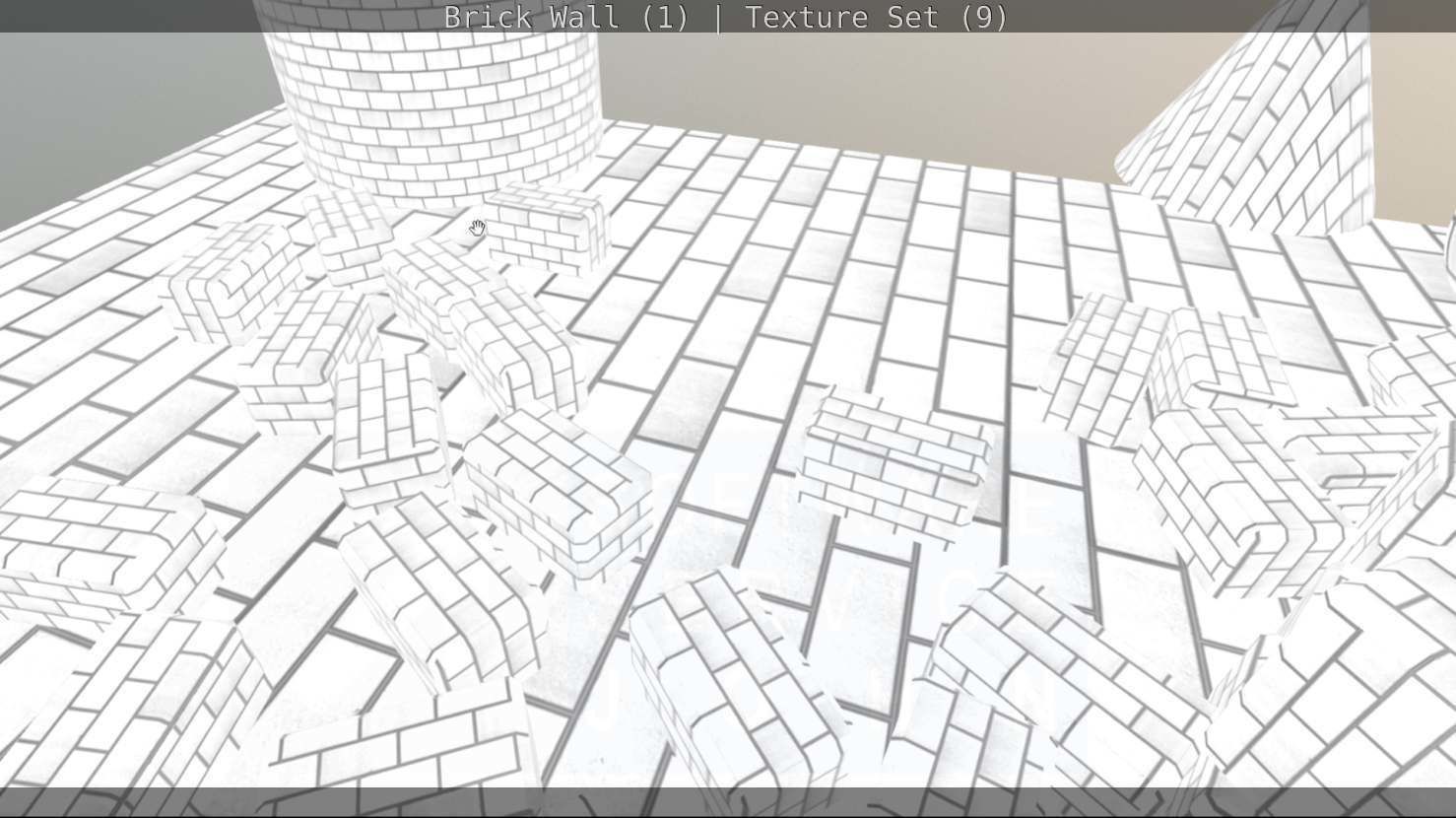 Brick Wall 1 - Texture Set 9 Texture_138