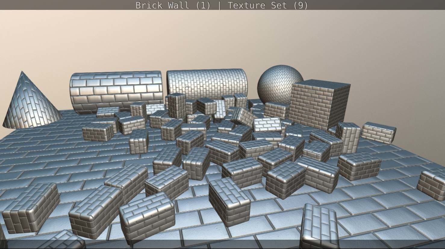 Brick Wall 1 - Texture Set 9 Texture_234