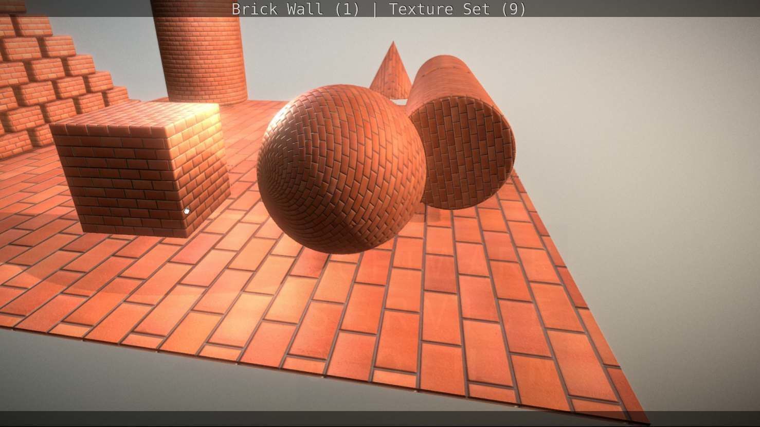 Brick Wall 1 - Texture Set 9 Texture_31