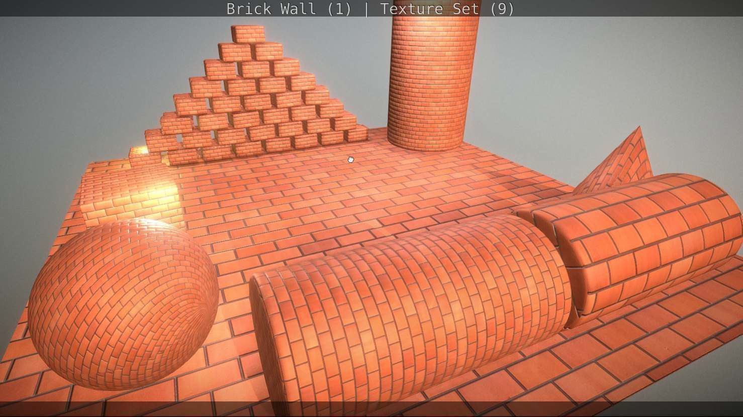 Brick Wall 1 - Texture Set 9 Texture_250