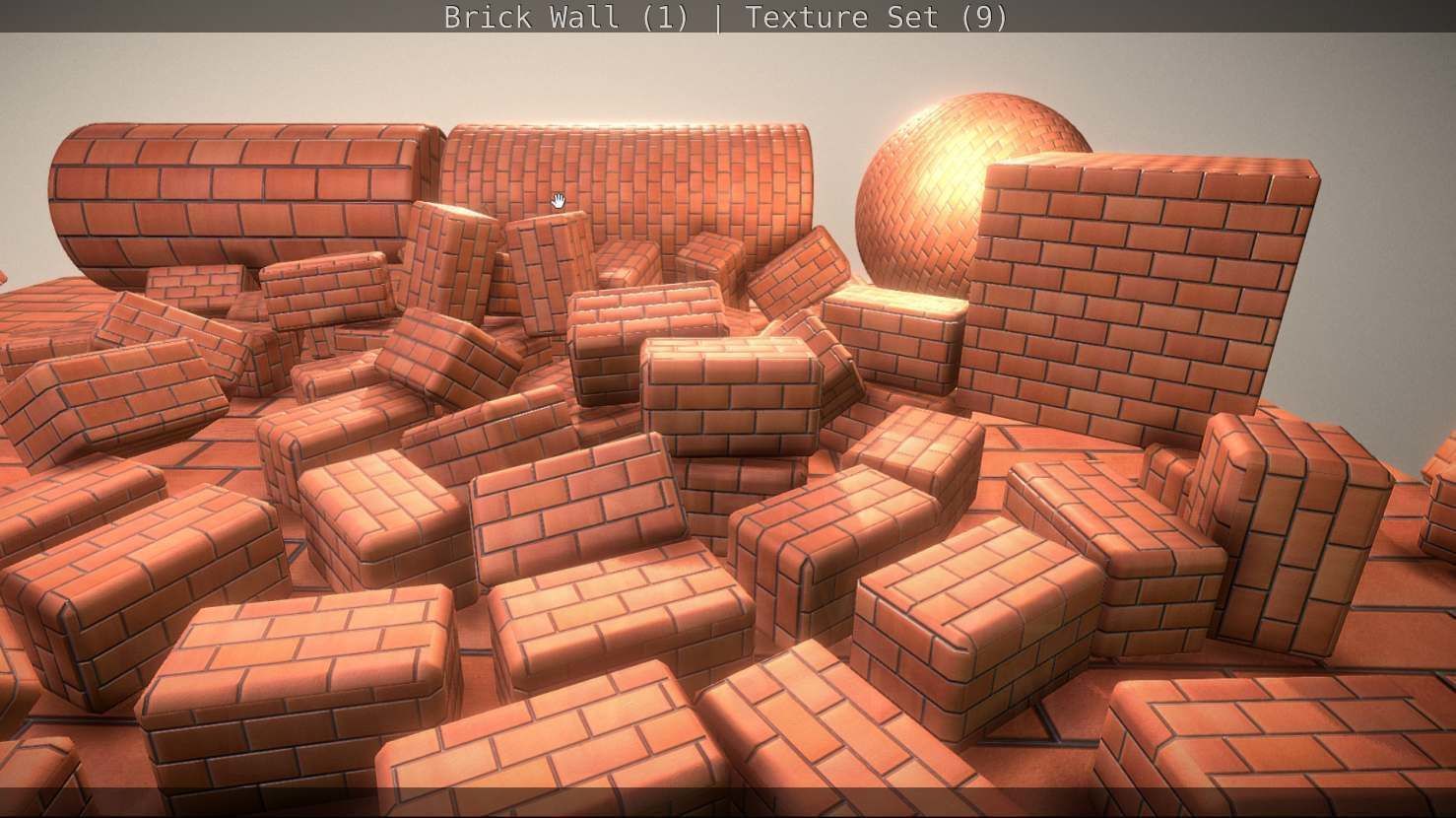 Brick Wall 1 - Texture Set 9 Texture_111