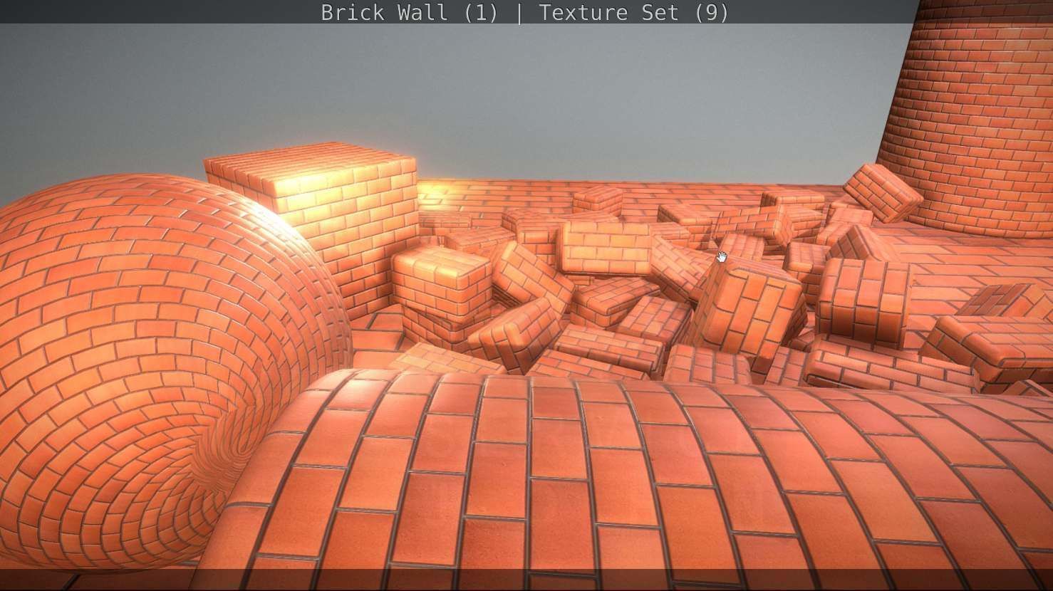 Brick Wall 1 - Texture Set 9 Texture_315