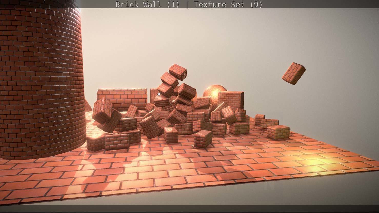 Brick Wall 1 - Texture Set 9 Texture_294