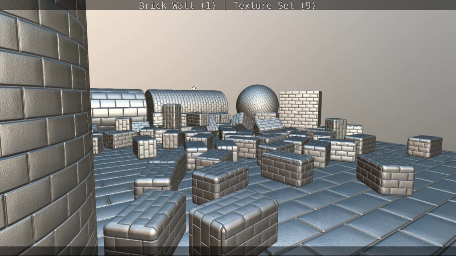 Brick Wall 1 - Texture Set 9 Texture_240