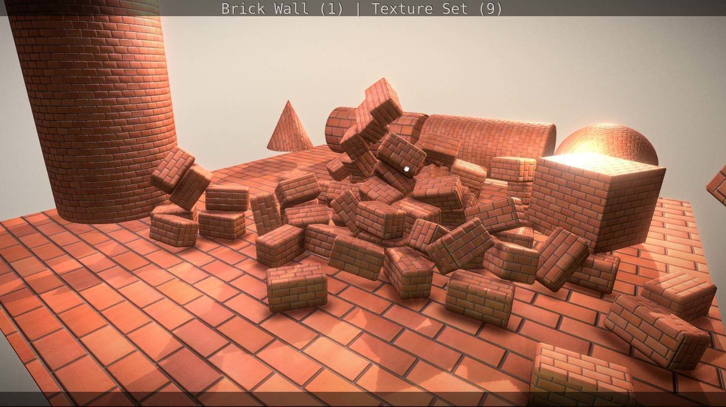 Brick Wall 1 - Texture Set 9 Texture_297