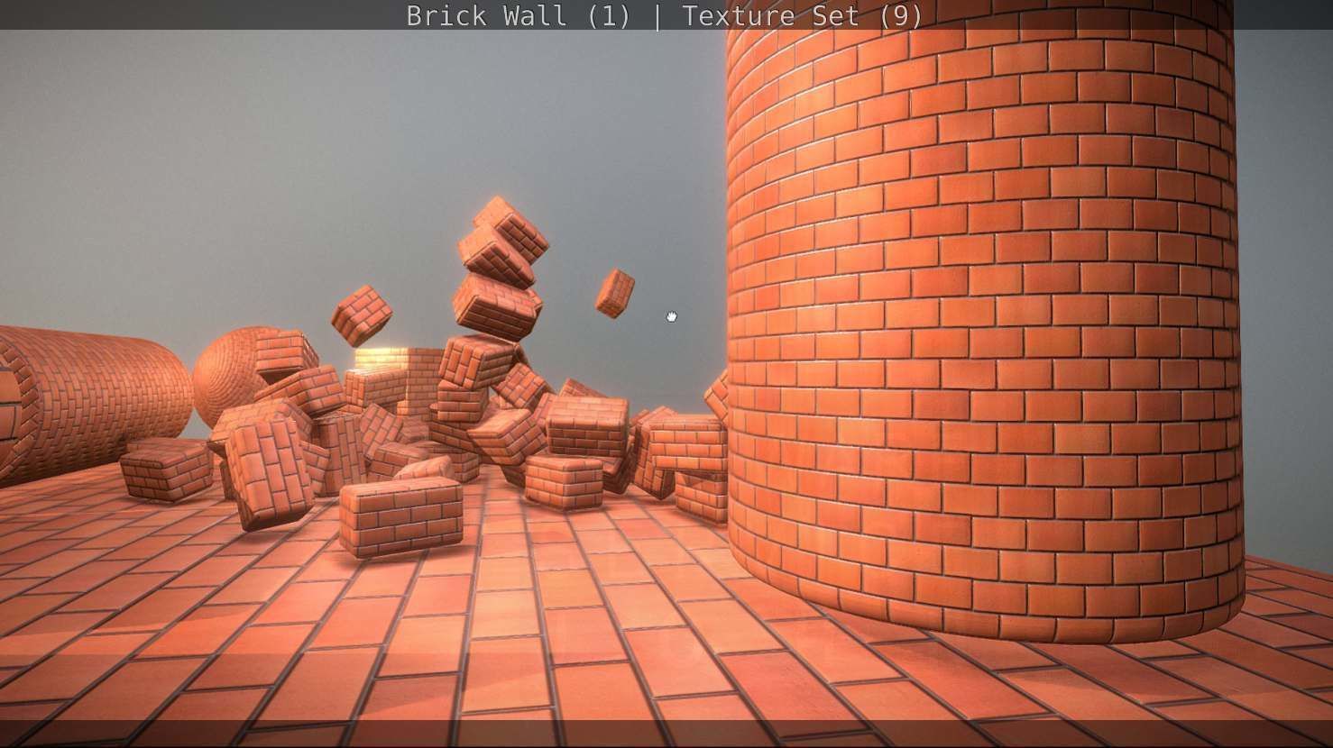 Brick Wall 1 - Texture Set 9 Texture_286