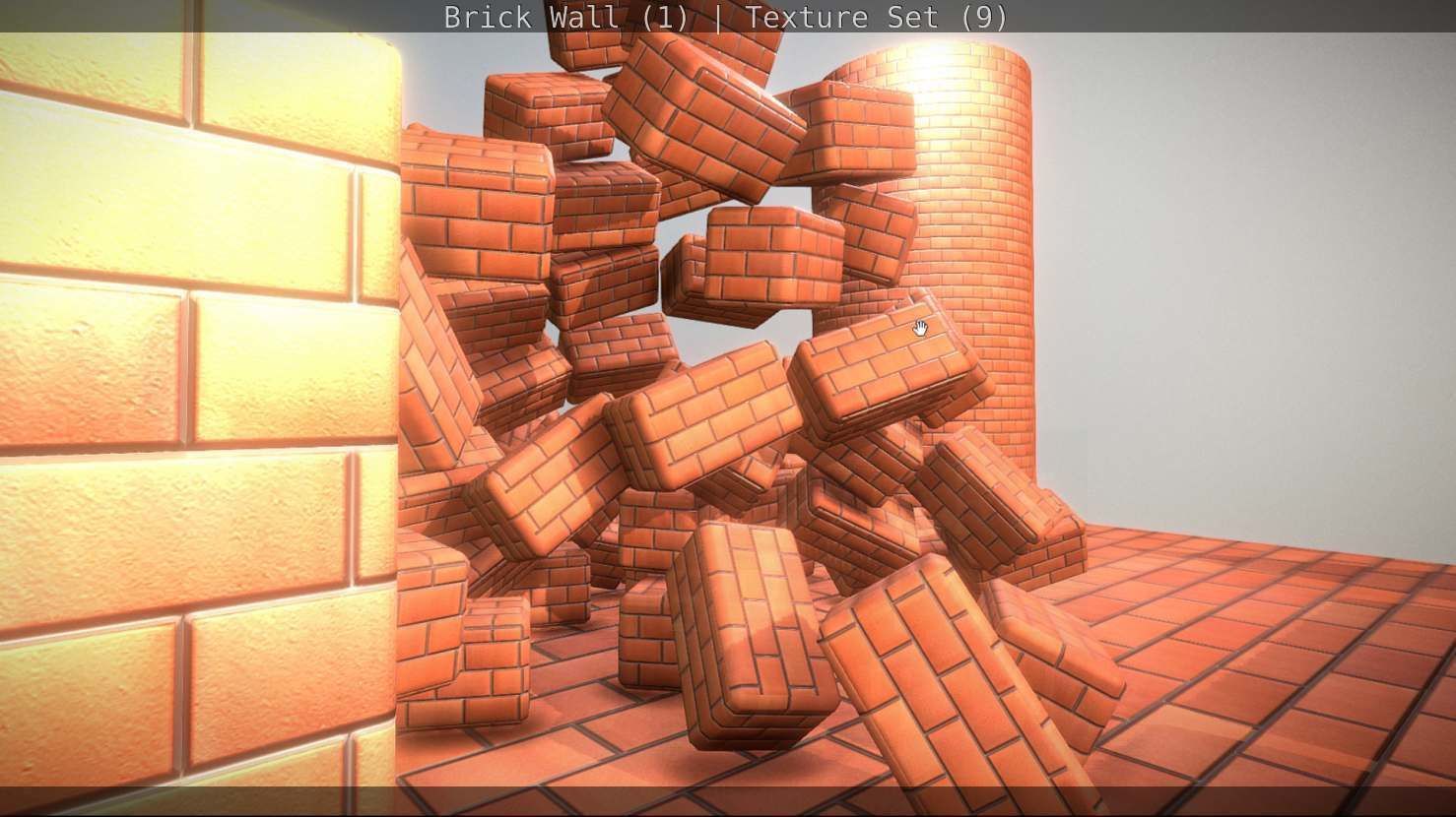 Brick Wall 1 - Texture Set 9 Texture_279