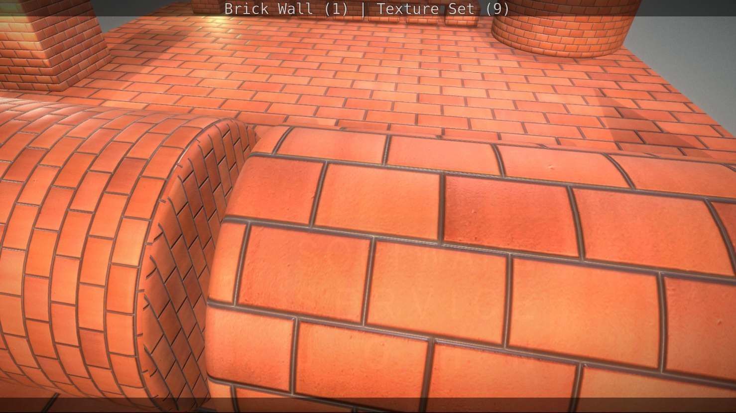 Brick Wall 1 - Texture Set 9 Texture_43