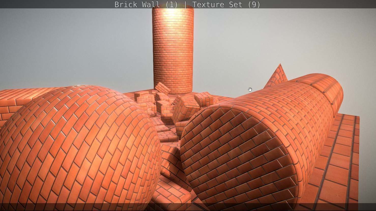 Brick Wall 1 - Texture Set 9 Texture_321