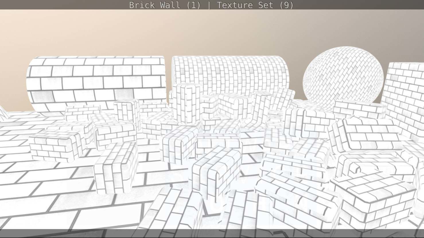 Brick Wall 1 - Texture Set 9 Texture_149