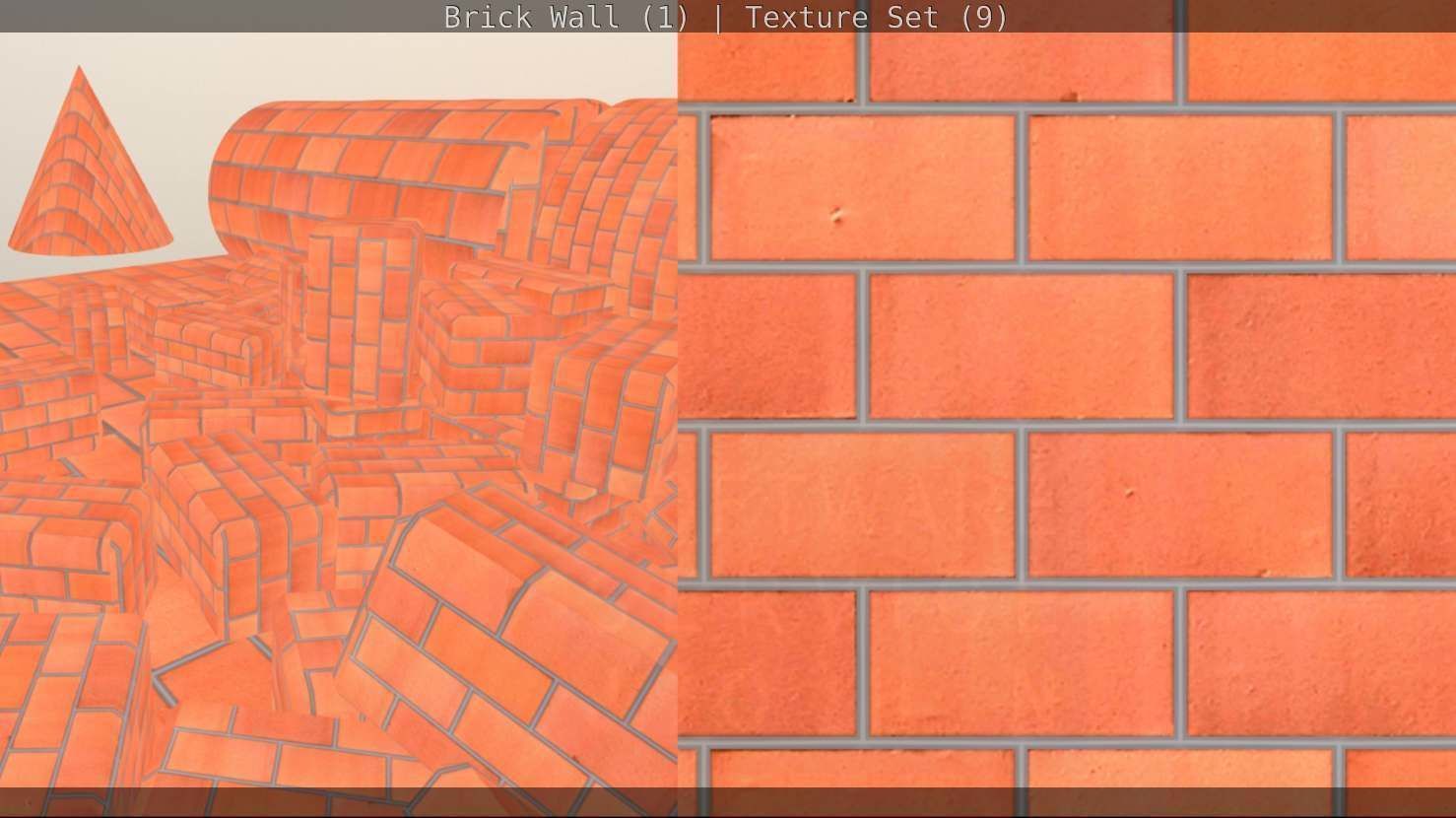 Brick Wall 1 - Texture Set 9 Texture_160