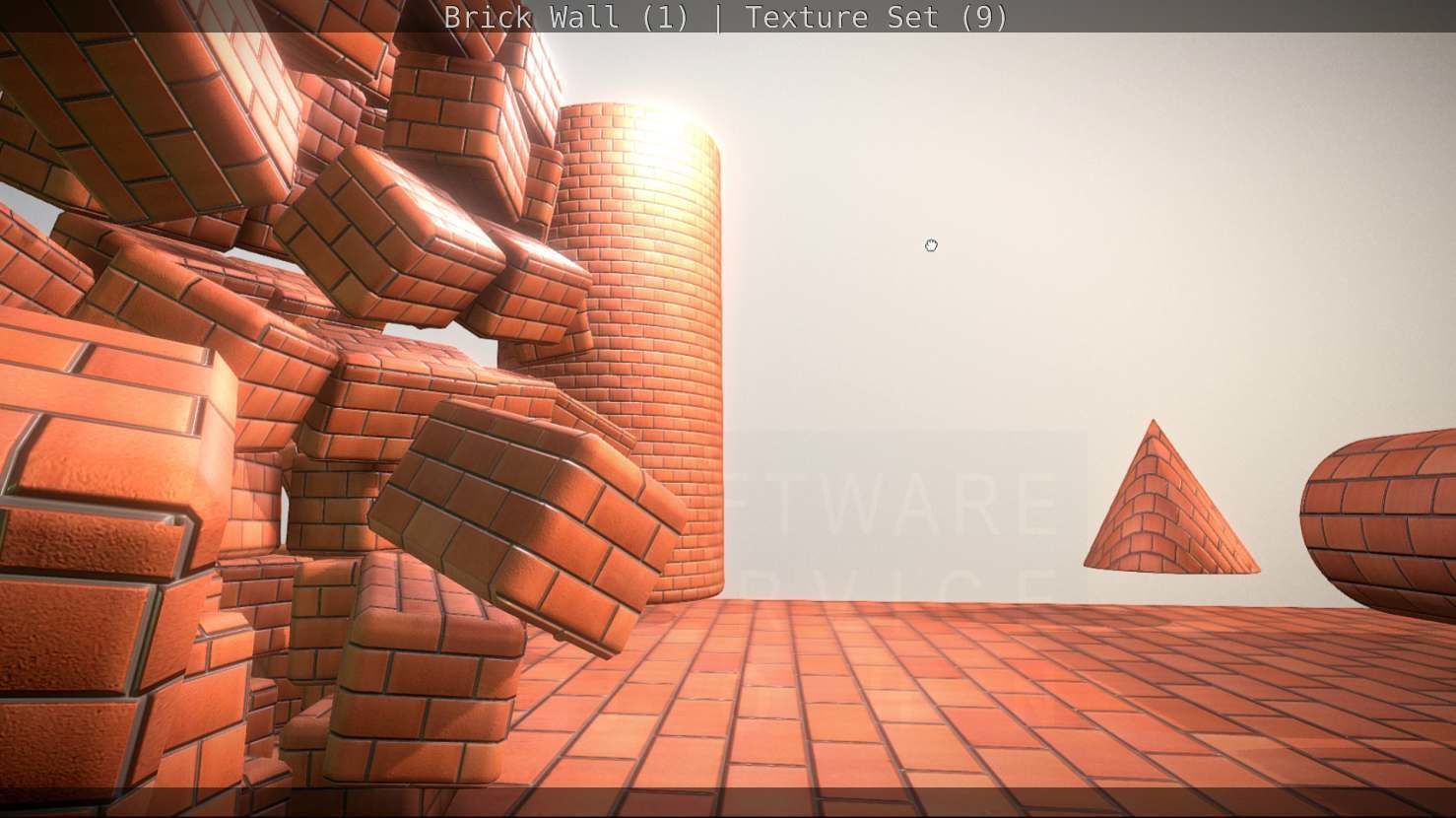 Brick Wall 1 - Texture Set 9 Texture_67