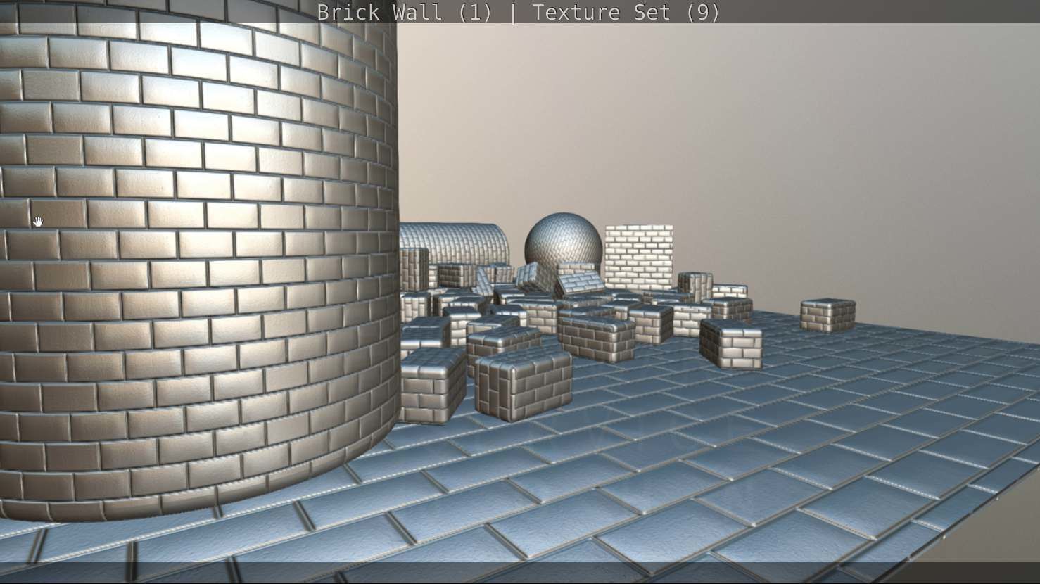 Brick Wall 1 - Texture Set 9 Texture_19