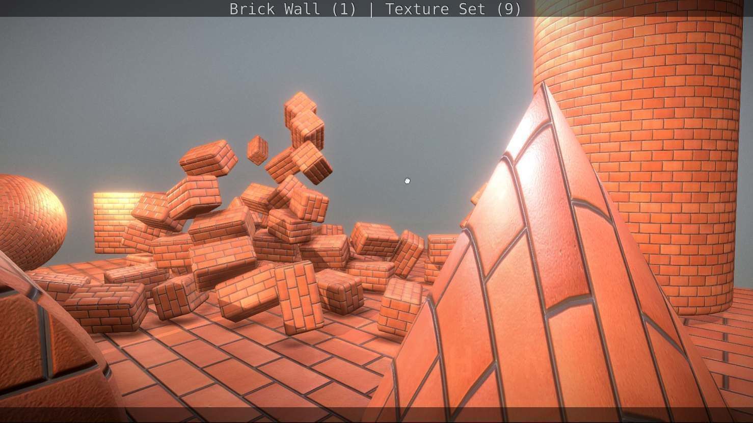 Brick Wall 1 - Texture Set 9 Texture_288