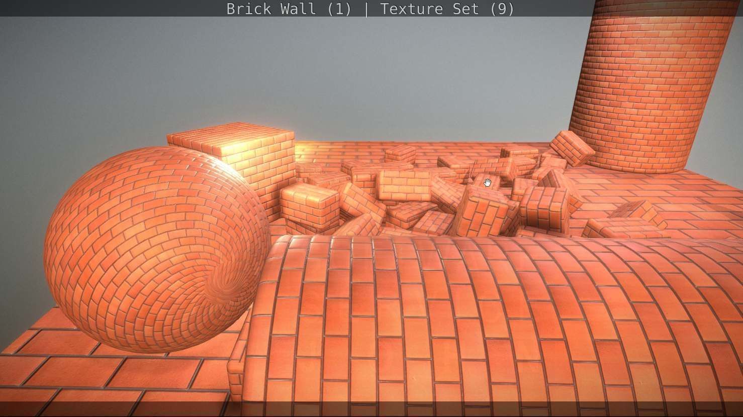 Brick Wall 1 - Texture Set 9 Texture_319