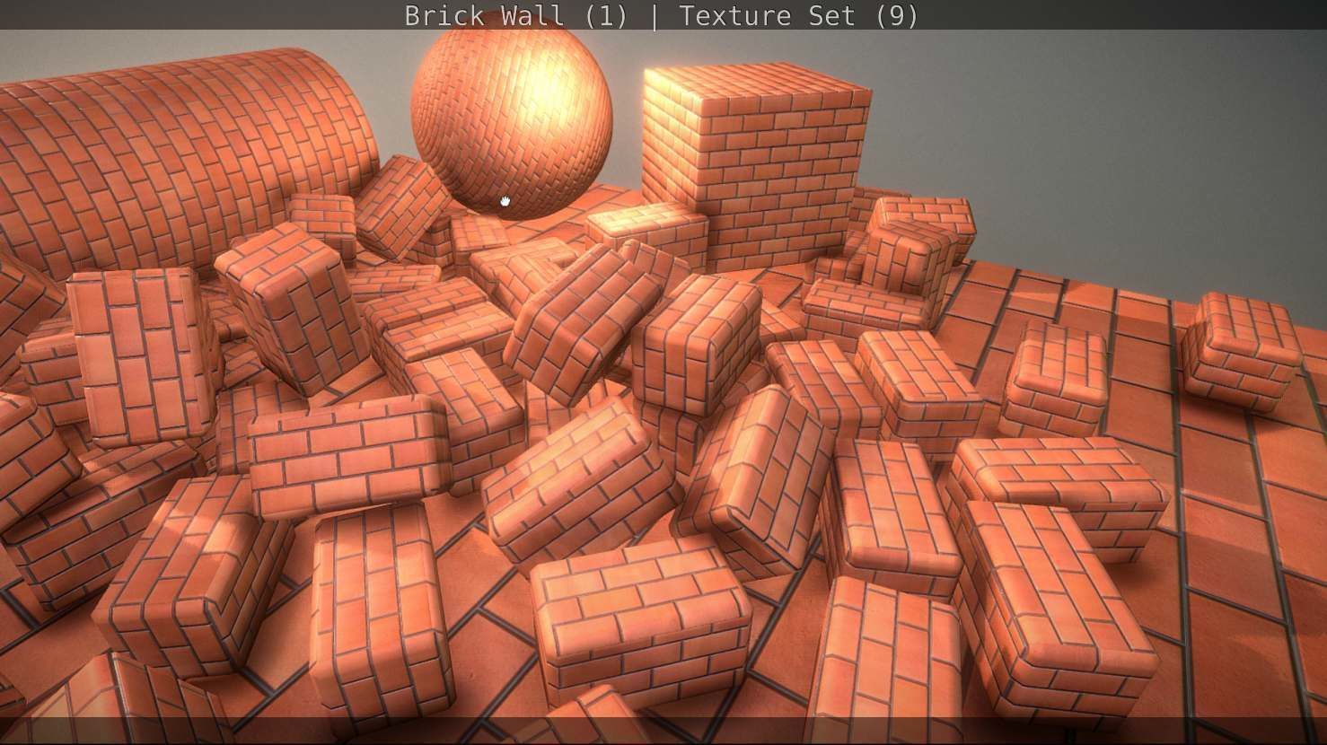 Brick Wall 1 - Texture Set 9 Texture_117