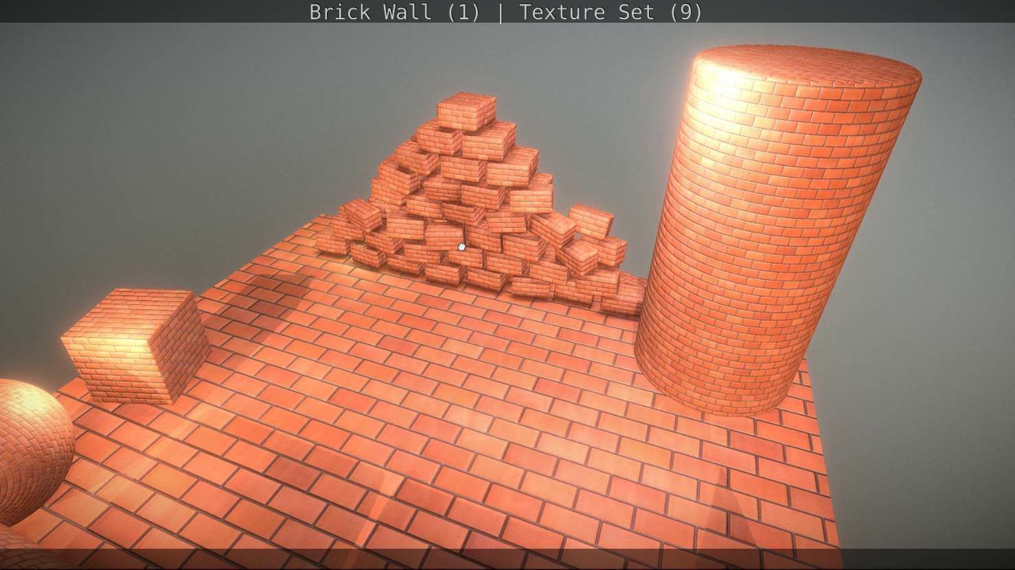 Brick Wall 1 - Texture Set 9 Texture_257