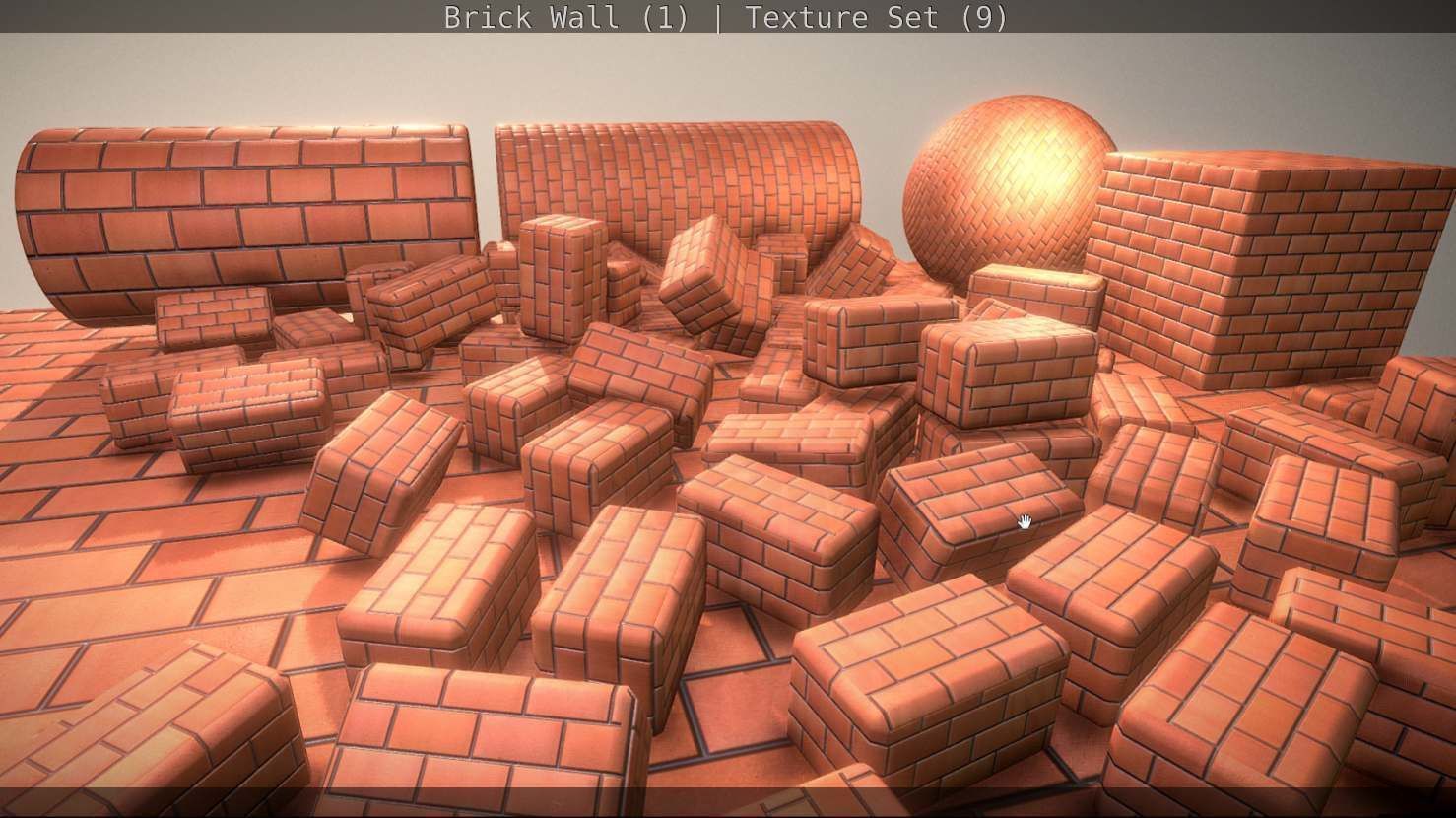 Brick Wall 1 - Texture Set 9 Texture_120