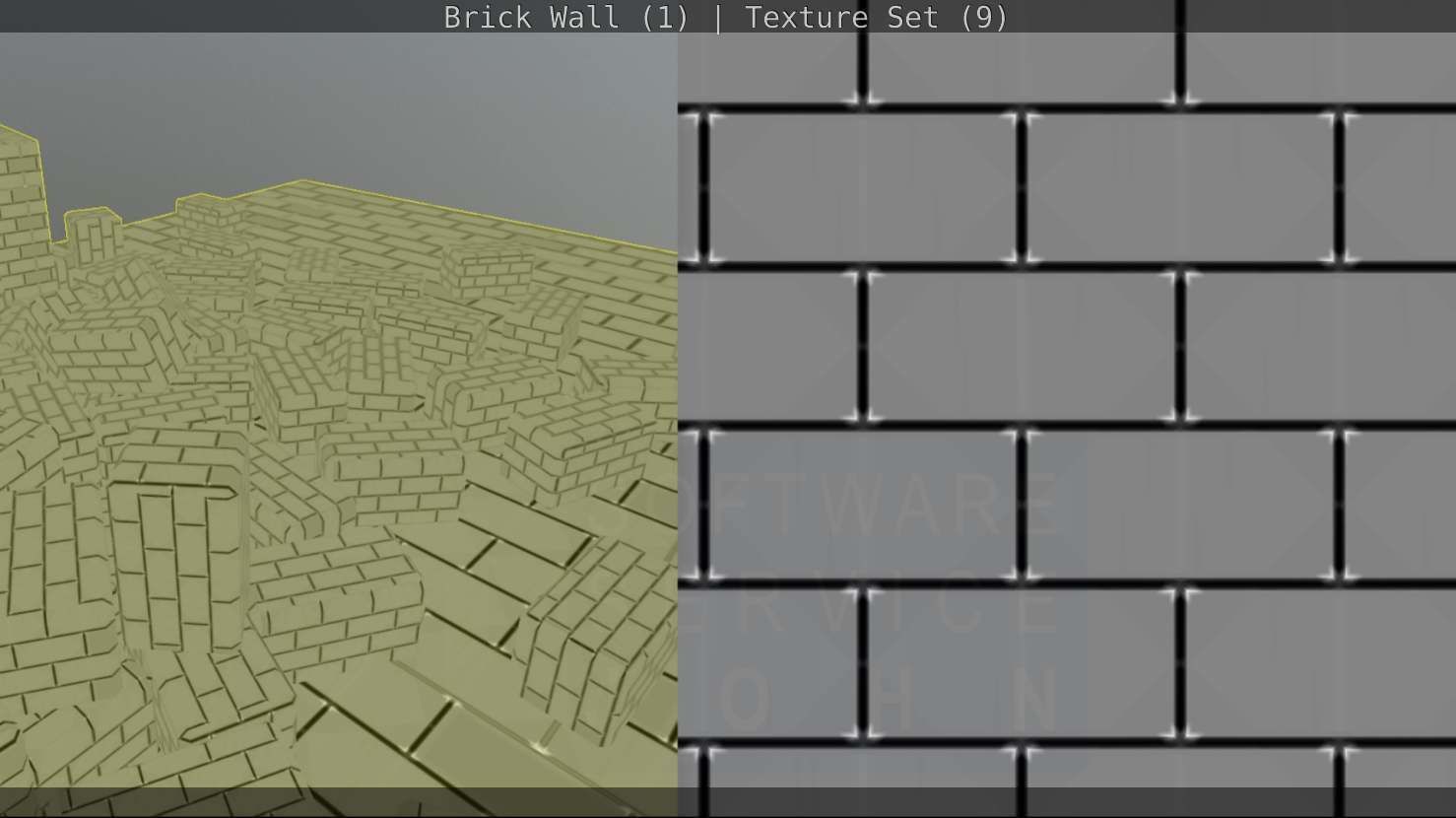 Brick Wall 1 - Texture Set 9 Texture_198