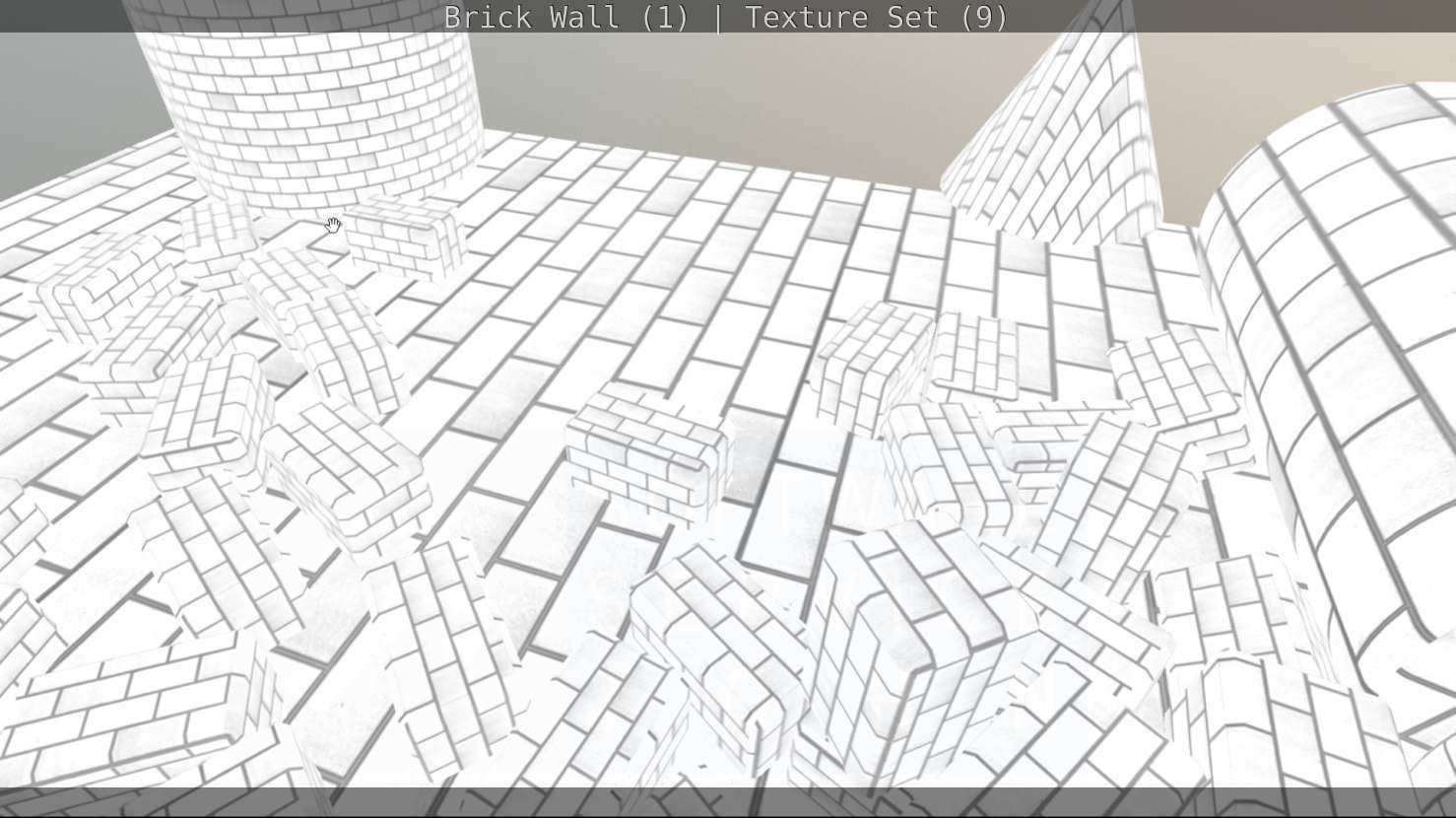 Brick Wall 1 - Texture Set 9 Texture_139