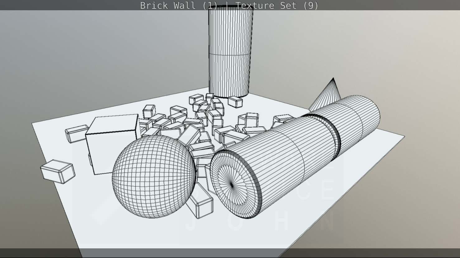 Brick Wall 1 - Texture Set 9 Texture_245