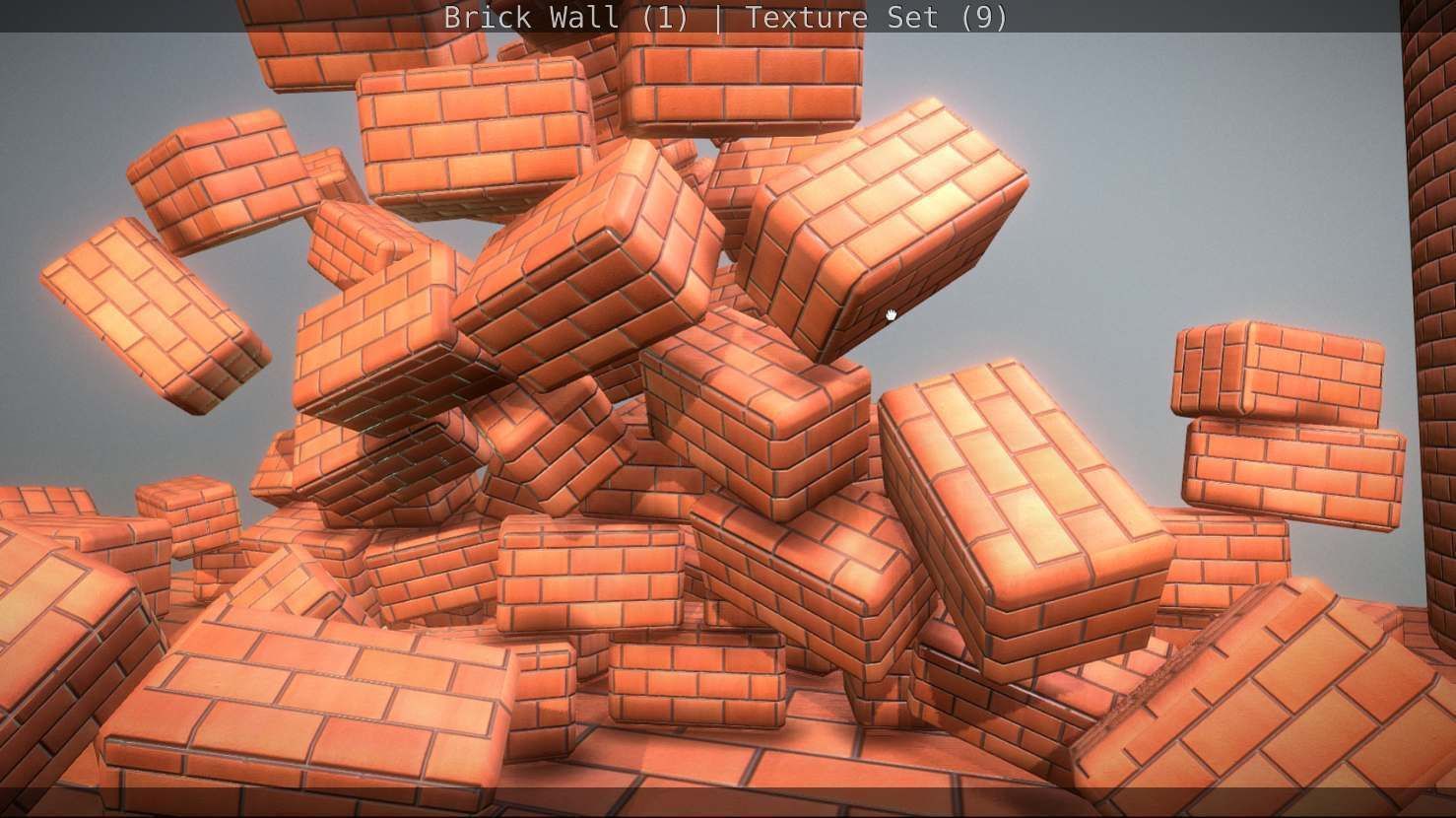 Brick Wall 1 - Texture Set 9 Texture_272