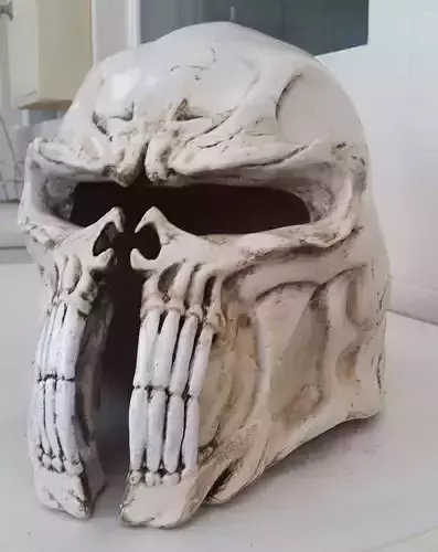 Star Wars Boba Fett Skull Helmet Cosplay  STL Mandalorian Helmet 3D print model