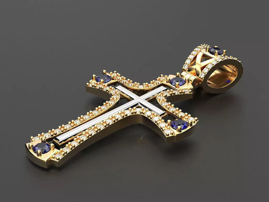 Cross 18 3D print model_0