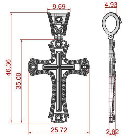 Cross 18 3D print model_5