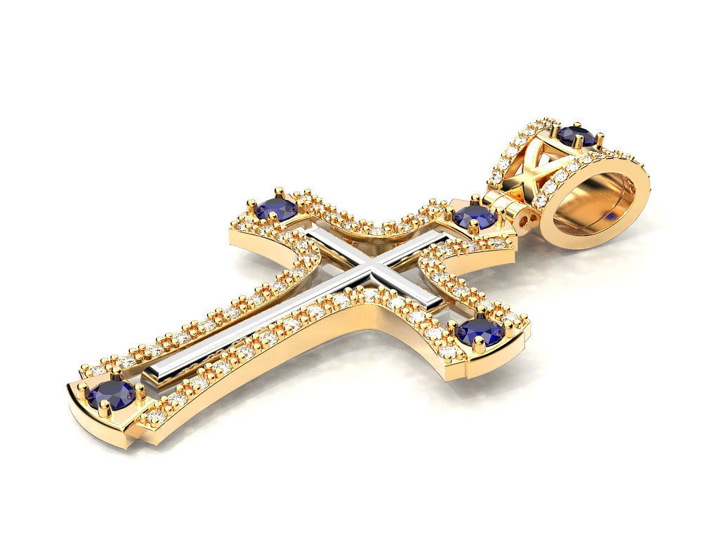 Cross 18 3D print model_8