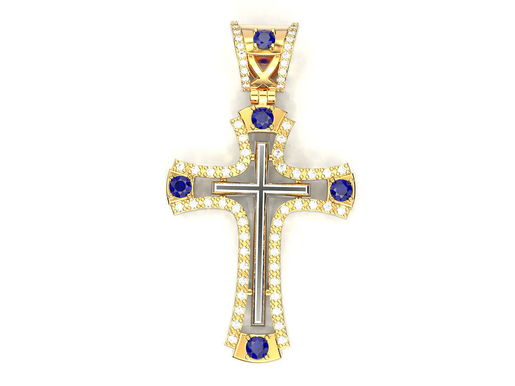 Cross 18 3D print model_9