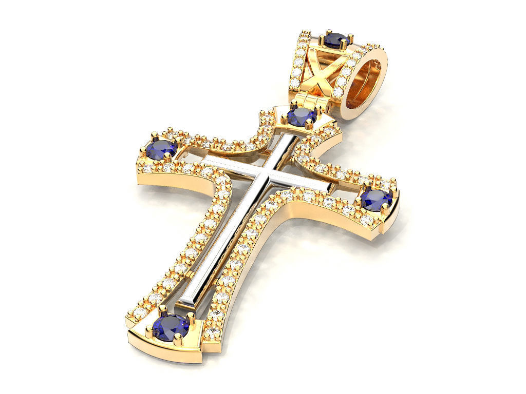 Cross 18 3D print model_7