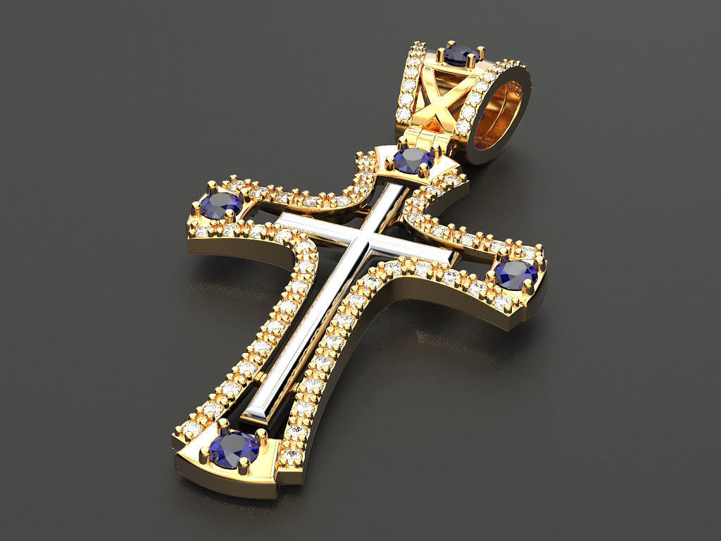 Cross 18 3D print model_1