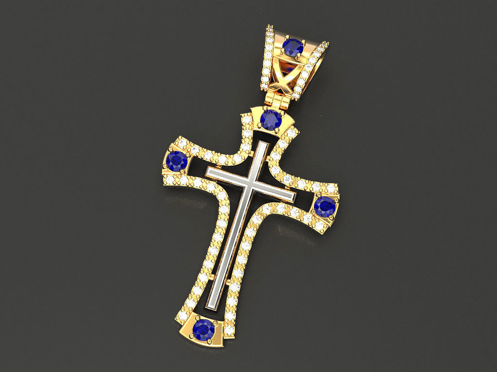 Cross 18 3D print model_2
