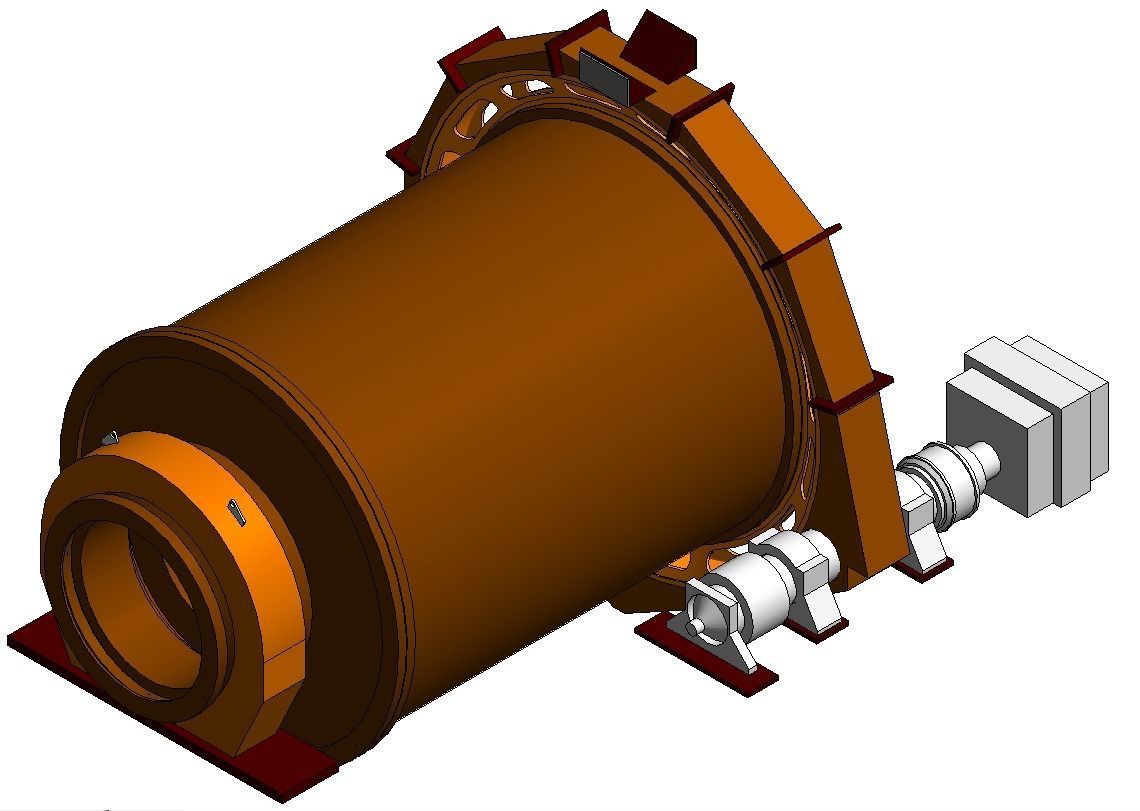 ball mill 3D model_3