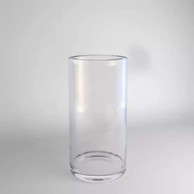 Glass v1 Free 3D model_0