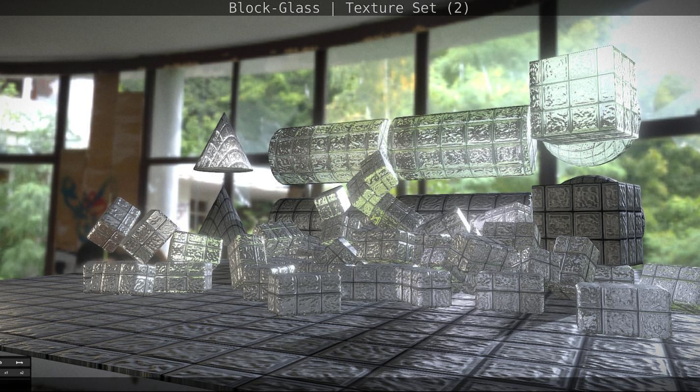 Block-Glass - Texture Set - 2 Texture_93