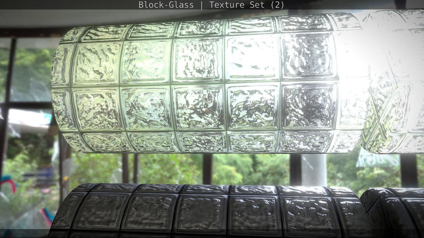 Block-Glass - Texture Set - 2 Texture_129