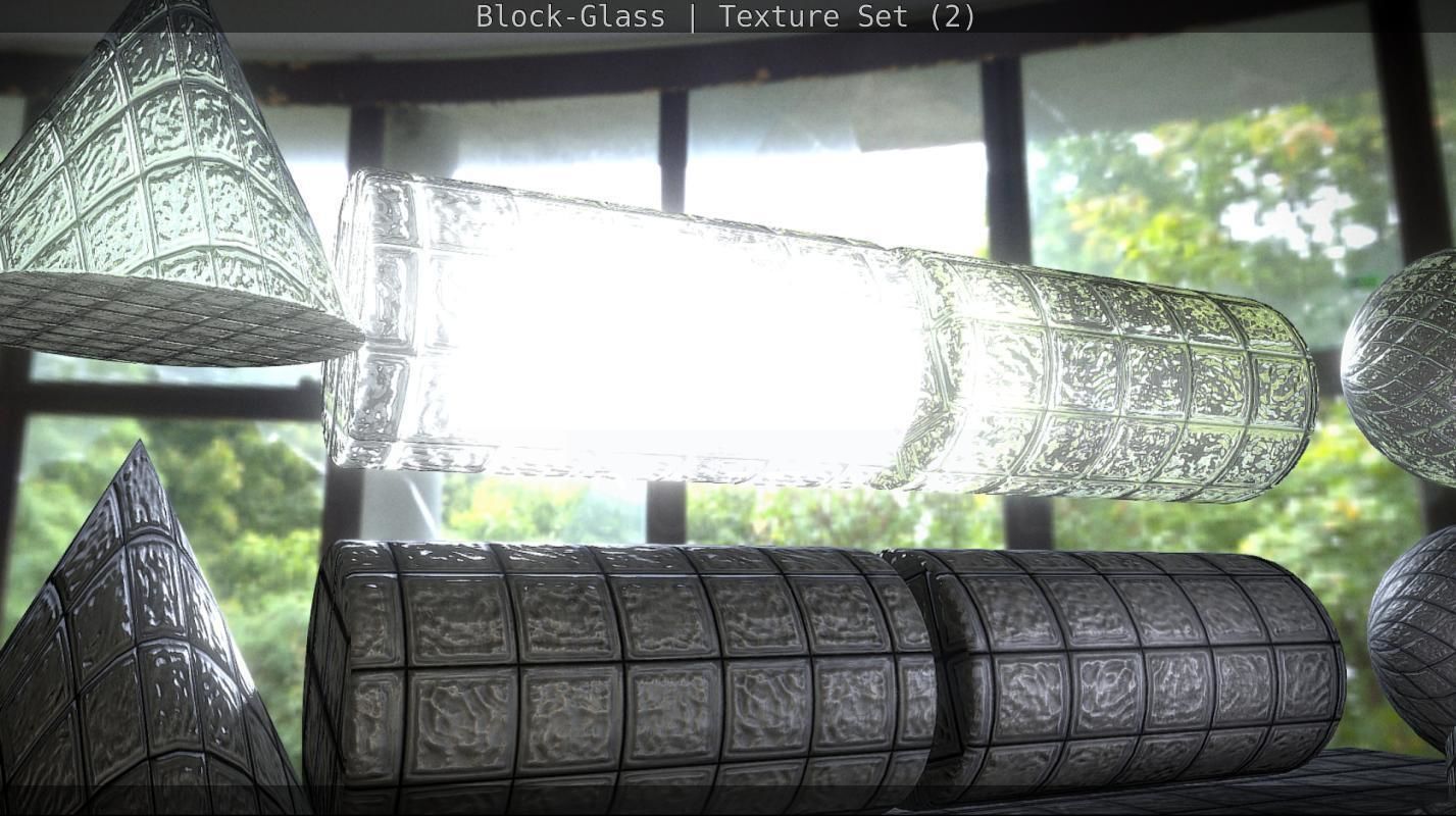 Block-Glass - Texture Set - 2 Texture_121