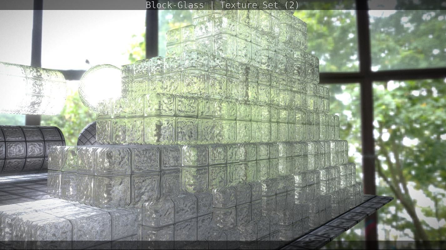 Block-Glass - Texture Set - 2 Texture_73