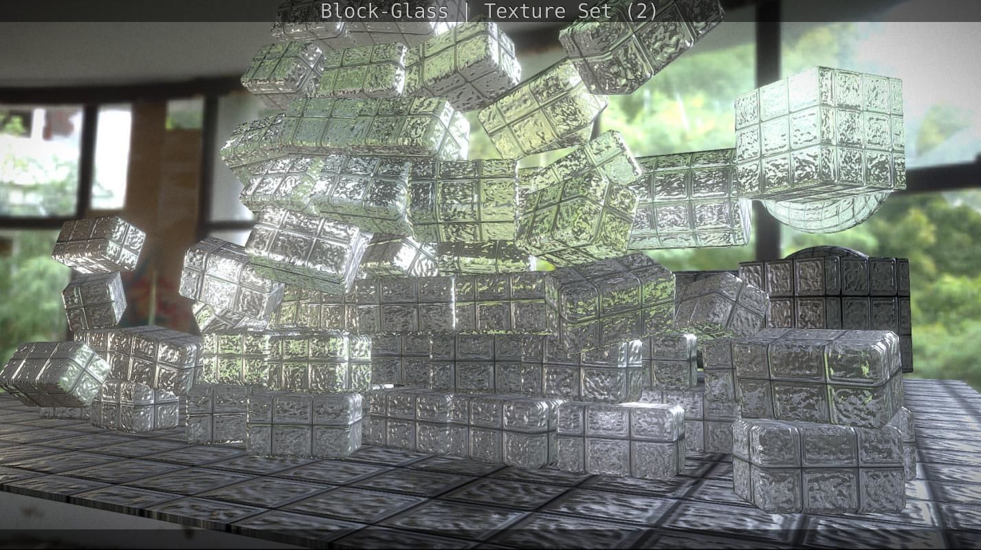 Block-Glass - Texture Set - 2 Texture_88