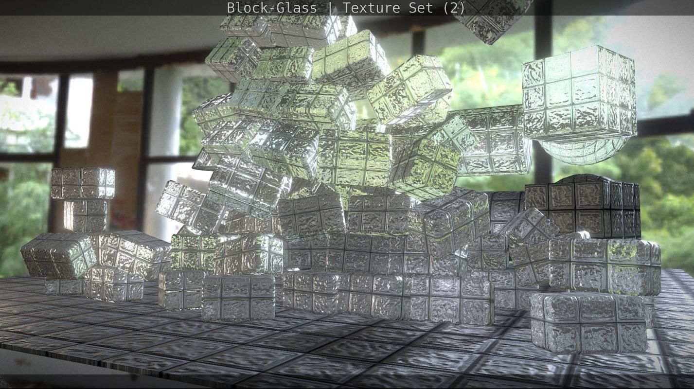Block-Glass - Texture Set - 2 Texture_82