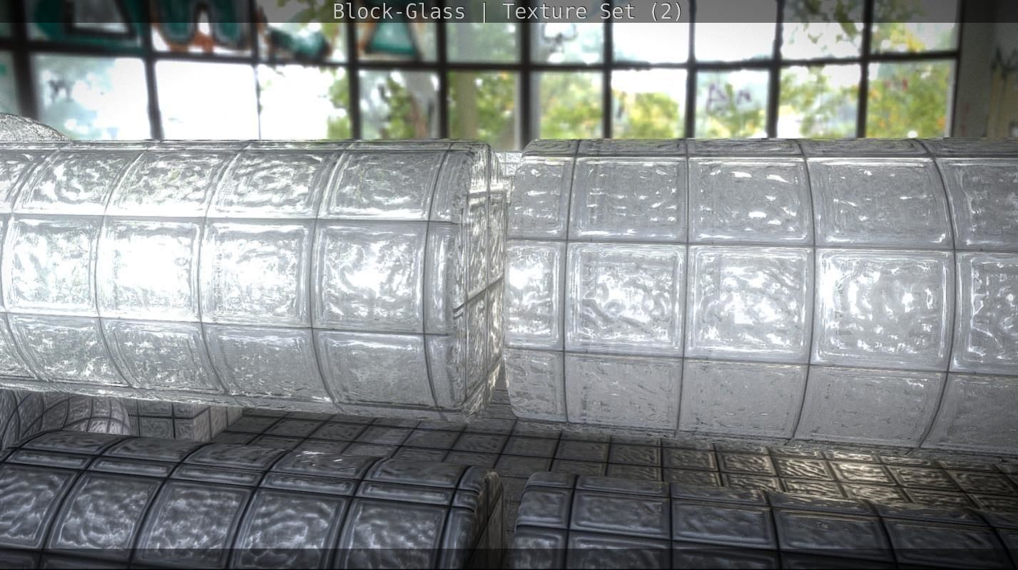 Block-Glass - Texture Set - 2 Texture_63