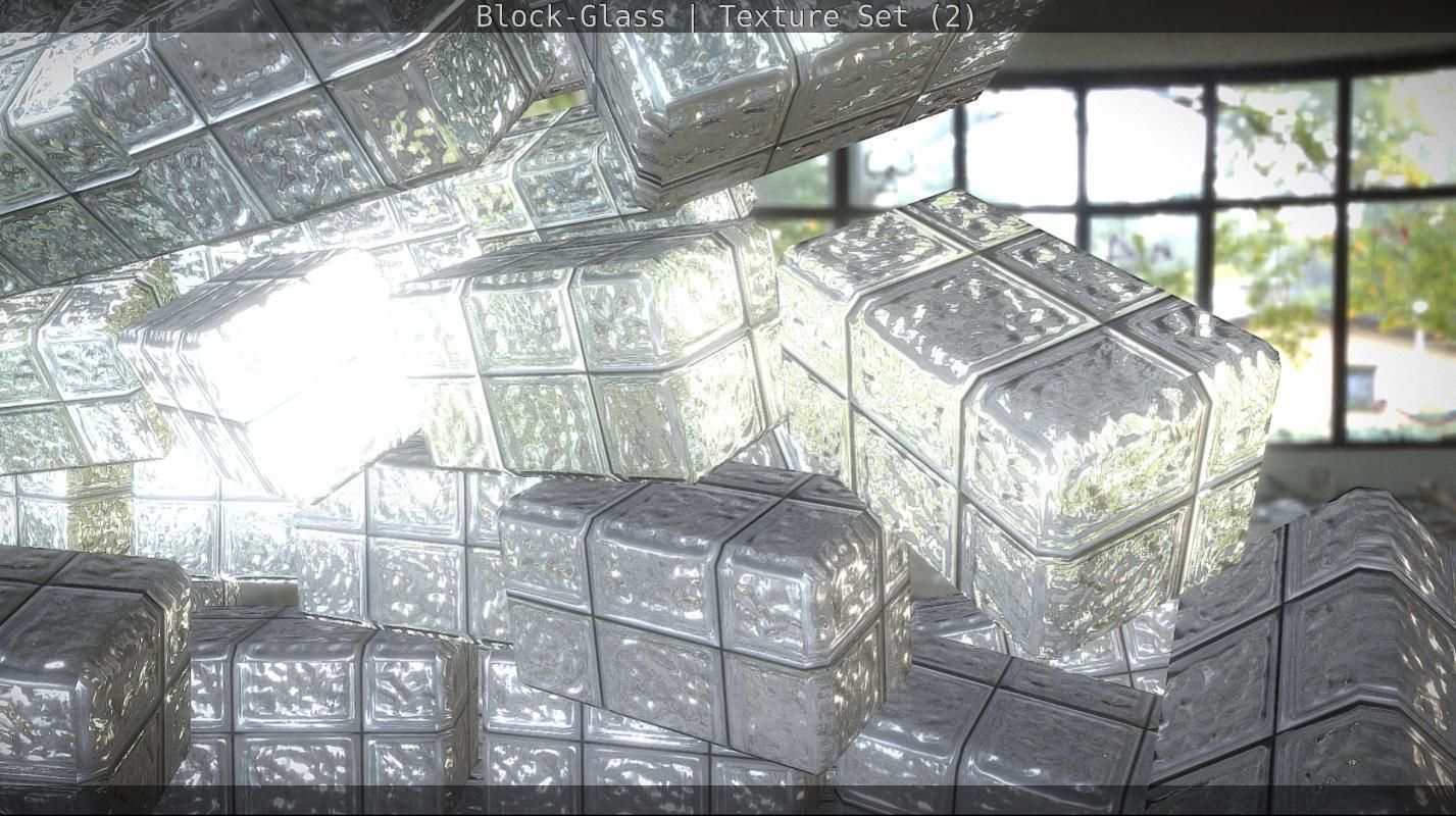 Block-Glass - Texture Set - 2 Texture_105