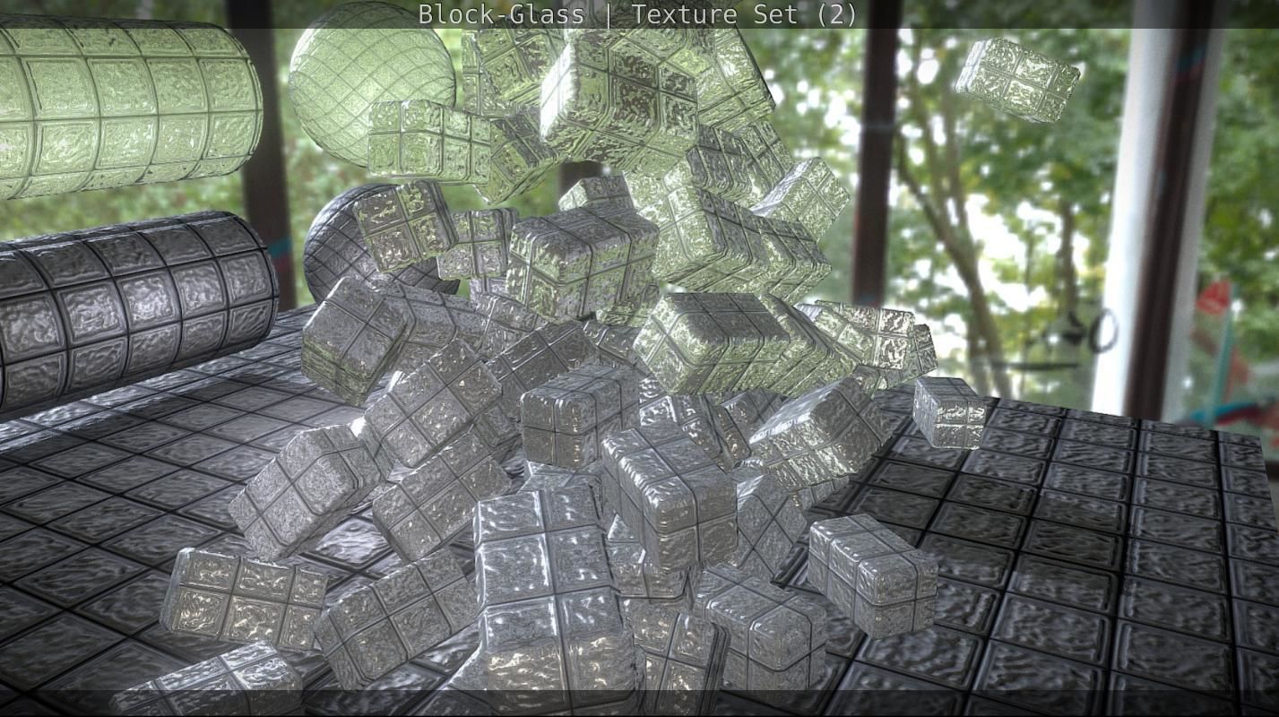 Block-Glass - Texture Set - 2 Texture_122