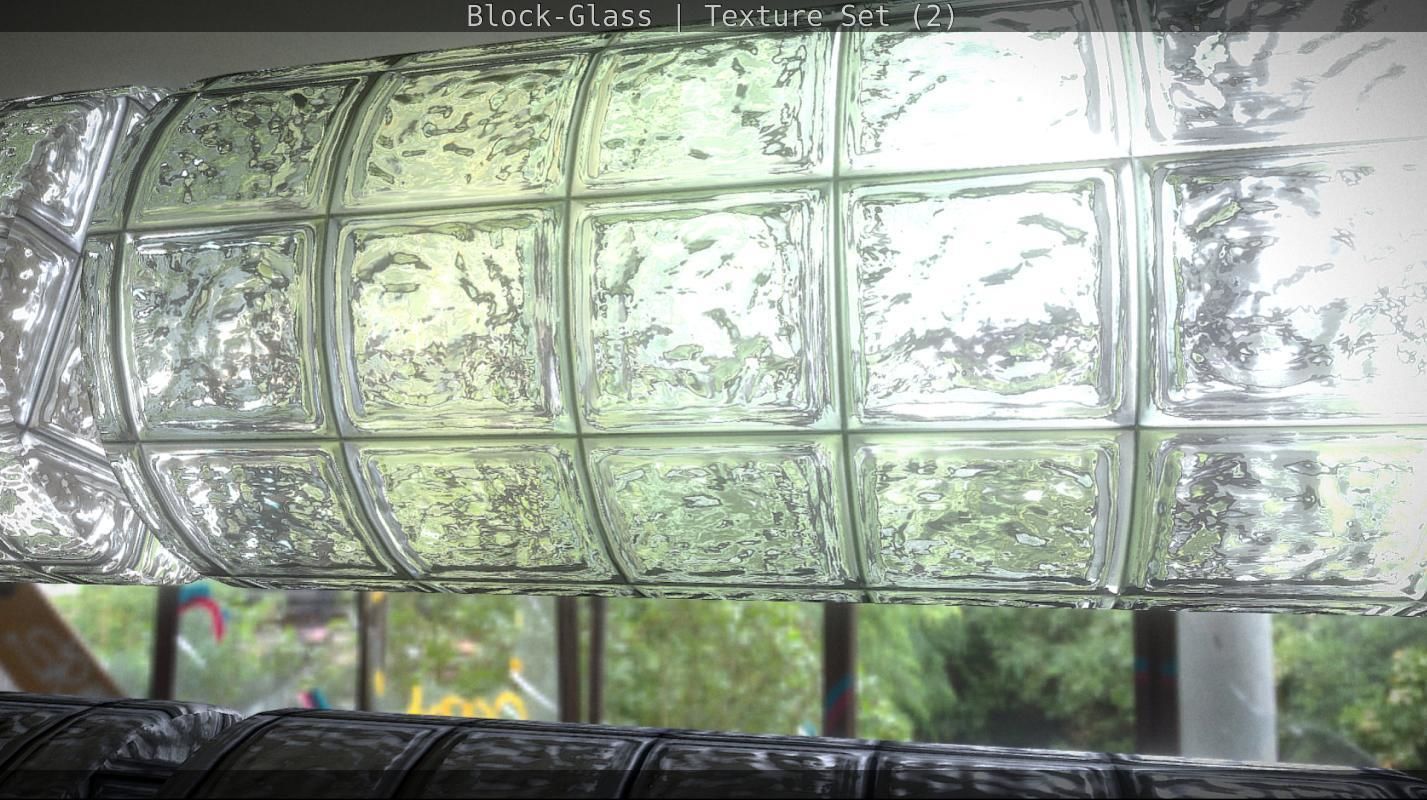 Block-Glass - Texture Set - 2 Texture_130