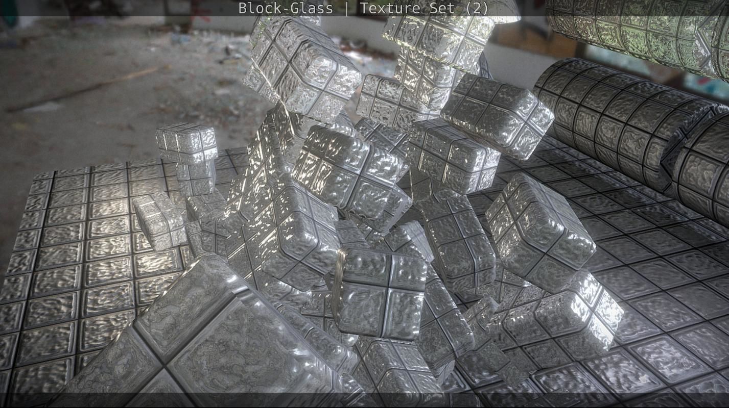 Block-Glass - Texture Set - 2 Texture_120