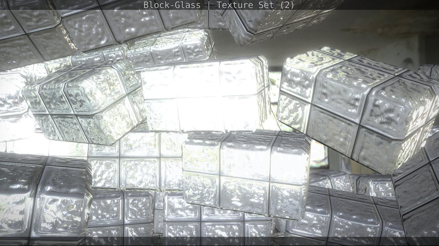 Block-Glass - Texture Set - 2 Texture_109